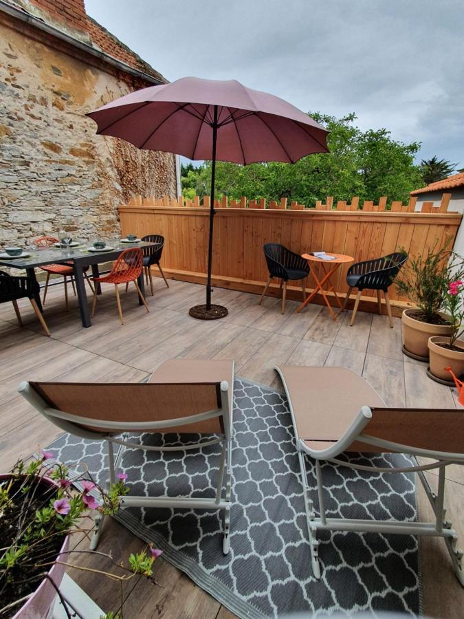 Appartement Cosy En Coeur De Bourg La Plaine-sur-Mer Dış mekan fotoğraf